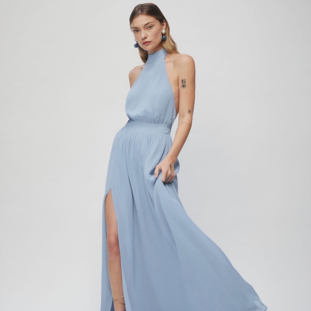 Reformation Andee Dress — Mineral